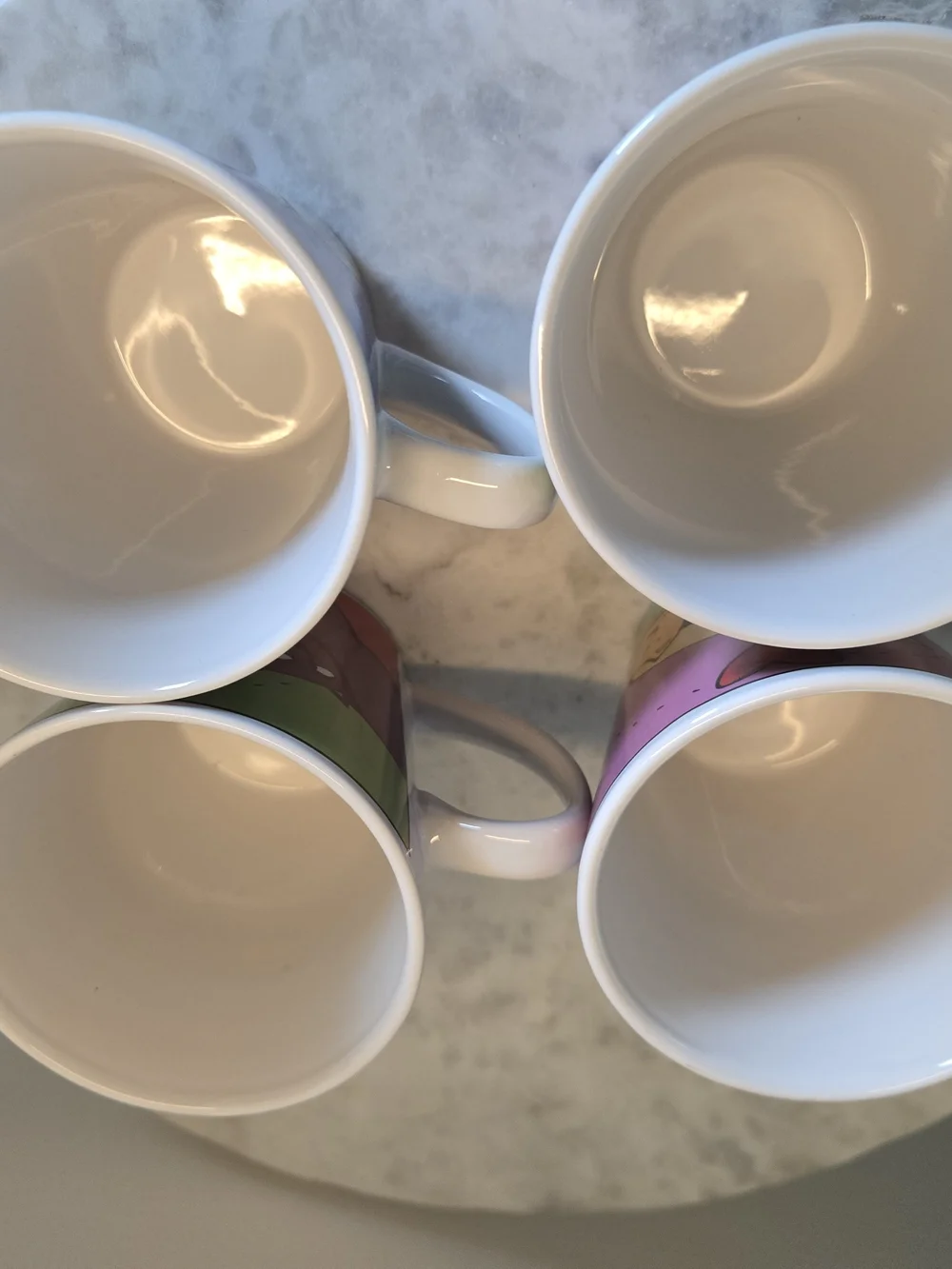4 COLORFUL FUN CAT MUGS - Picture 8 of 14